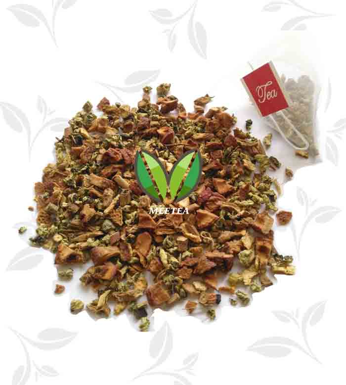Lotus Leaf Slimming Green Tea Nylon Pyramid Teabag